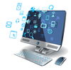Computer with Digital Visuals